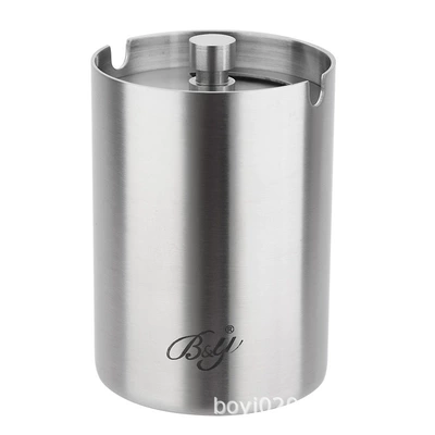 lid design stainless steel | Car ashtray