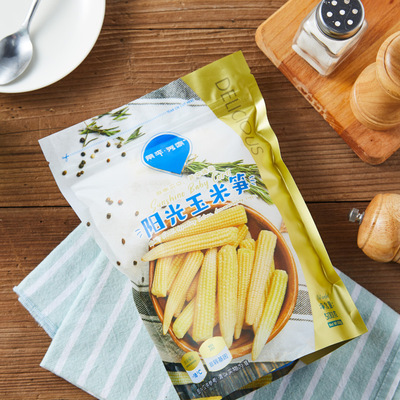 速冻蔬菜批发 速冻玉米笋 冷冻玉米笋段 速冻新鲜蔬菜|ru