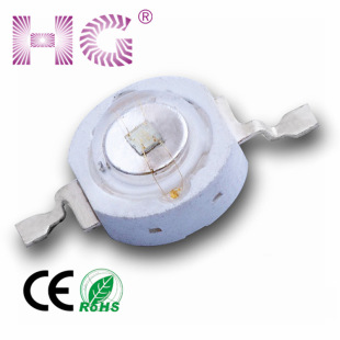 3W high power violet light led 365-370nm 395 400nm 410nm 420nm 430nm UV LED