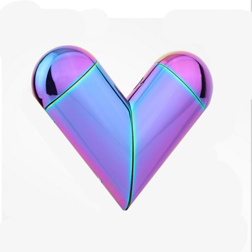 TAOXIN love usb rechargeable lighter peach heart gas and electric hybrid dual-use electronic cigarette lighter private customization