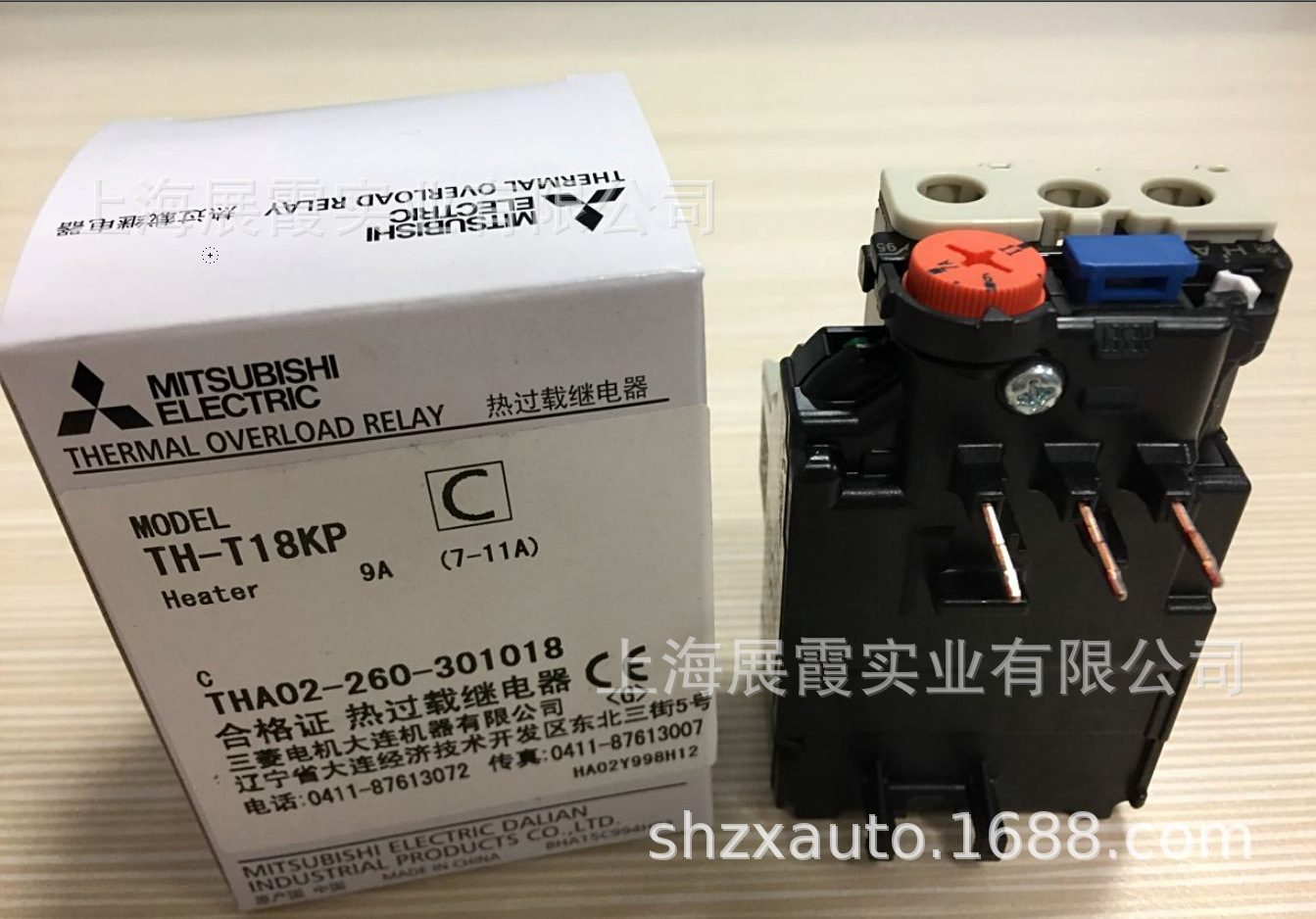 TH-T18KP 9A(7-11A)  TH-T18KP 3.6A（2.8-4.4A)三菱过热载继电器