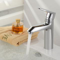 Copper Face Basin Faucet Wholesale Basin Cold Hot Water Faucet Single Handle Single Hole Faucet Manufacturer