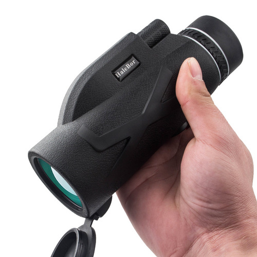 HaleBor telescope manufacturer 80X100 outdoor monocular low-light night vision high-definition high-power clip mobile phone telescope