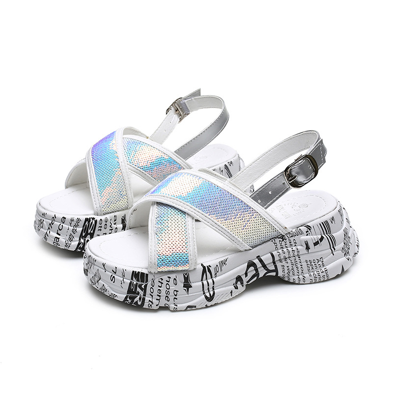 Chaussures été pour femme en Caoutchouc - Ref 3346551 Image 17