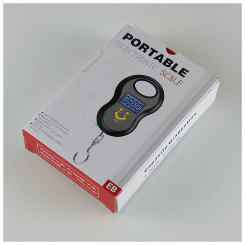 Portable spring household portable scale 50kg/10g kilogram scale express market electronic scale mini bench scale