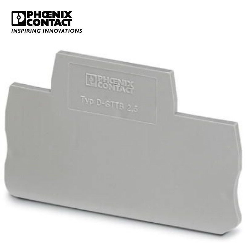 菲尼克斯端子接线端子端板 D-STTB 2,5-3030459