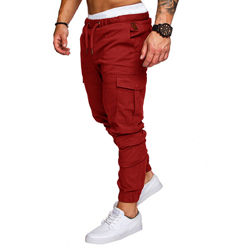 Men's Solid Color Casual Loose Men's Bottoms display picture 12