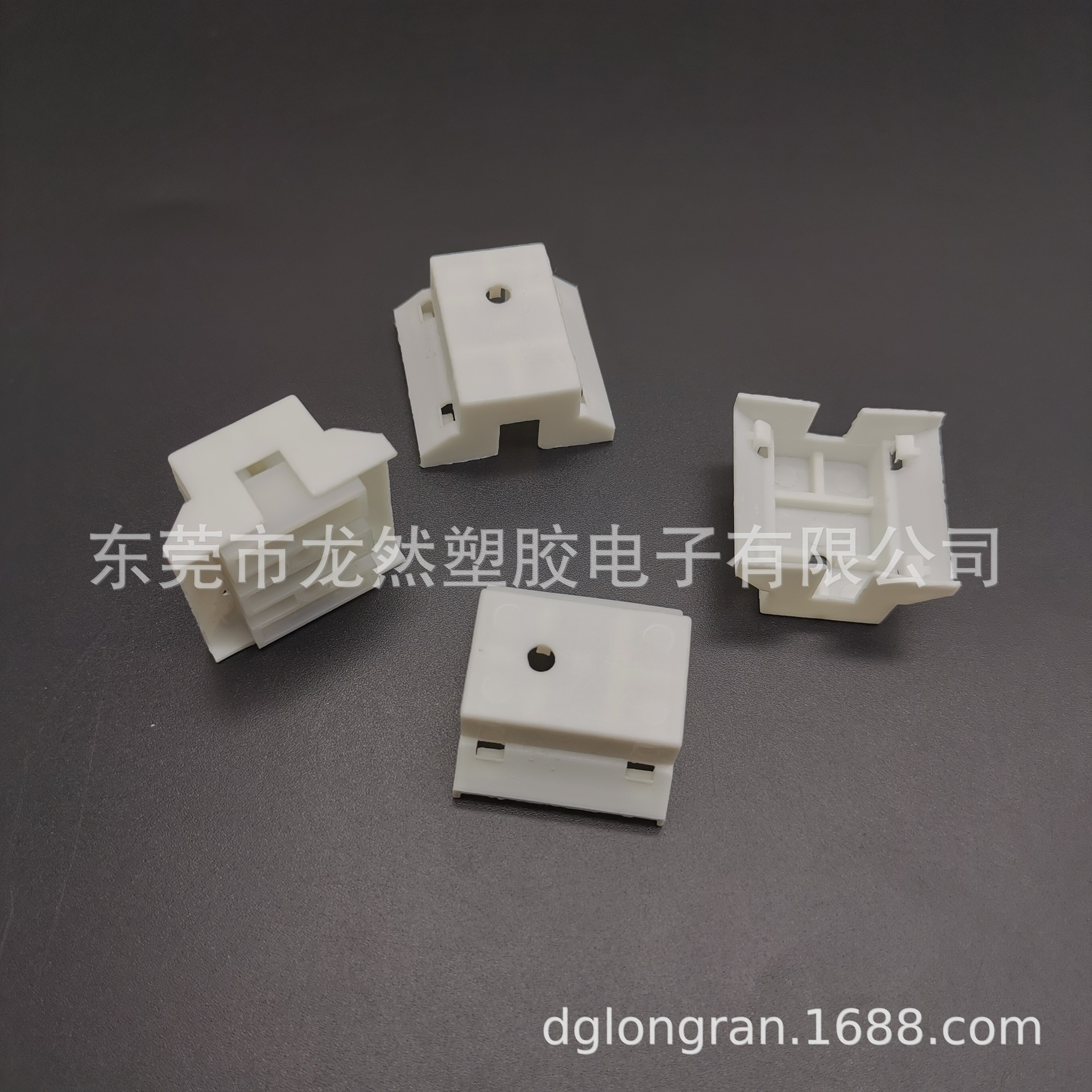 龙然直销10A三位防尘端子盖 PA10三位防尘阻燃保护盖 塑胶针臣盖