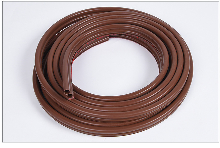 Anti-theft door sealing strip I-shaped door frame door seam strip edge sealing strip self-adhesive sound insulation leak-proof wind thermal adhesive strip