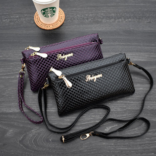 Bag Women's 2020 New Bright Face Crossbody Women's Small Bag Simple Clutch Bag Korean Casual Mobile Phone Bag for Stall