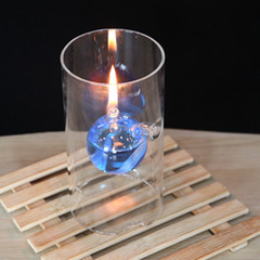 Creative glass oil lamp wedding lighting glass candle holder candlelight romantic dinner hotel western restaurant bar decoration accessory