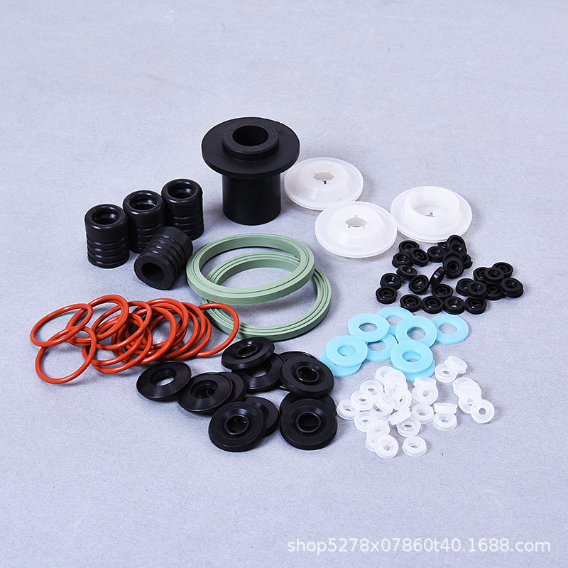 High temperature resistance Fluorine rubber silica gel Nitrile rubber Shaped pieces Non-standard parts Sealing element waterproof