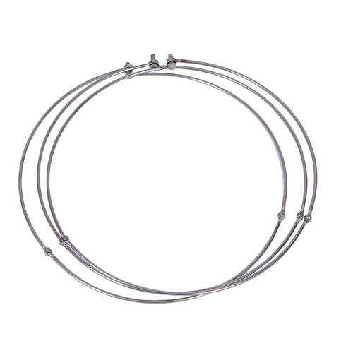 Factory direct sales hollow solid stainless steel copy net hoop foldable non-folding universal 8mm interface copy net hoop wholesale