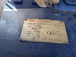 FMC���{��M1422HD����ú��Ժ450ˮƽ荙C�߉�ˮ��P561762/A