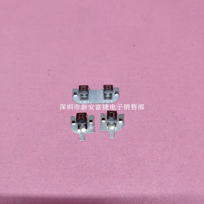 7号电池弹片 2节7号AAA电池3V串联或并联 不锈钢弹簧片 3件套正负