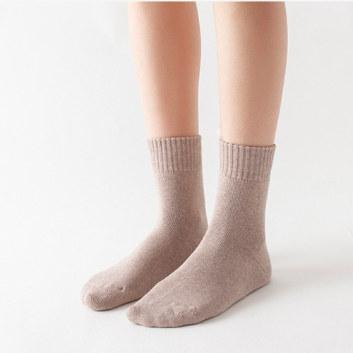  winter thickened pure cotton women's socks terry socks women's mid-calf towel socks floor socks warm snow socks