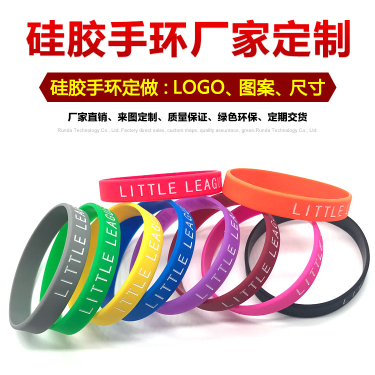 Silicone multicoloured bracelet