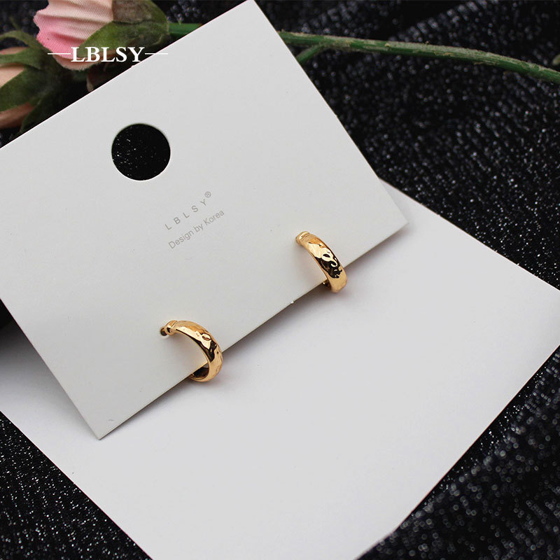 Brand design geometric fashionable earrings