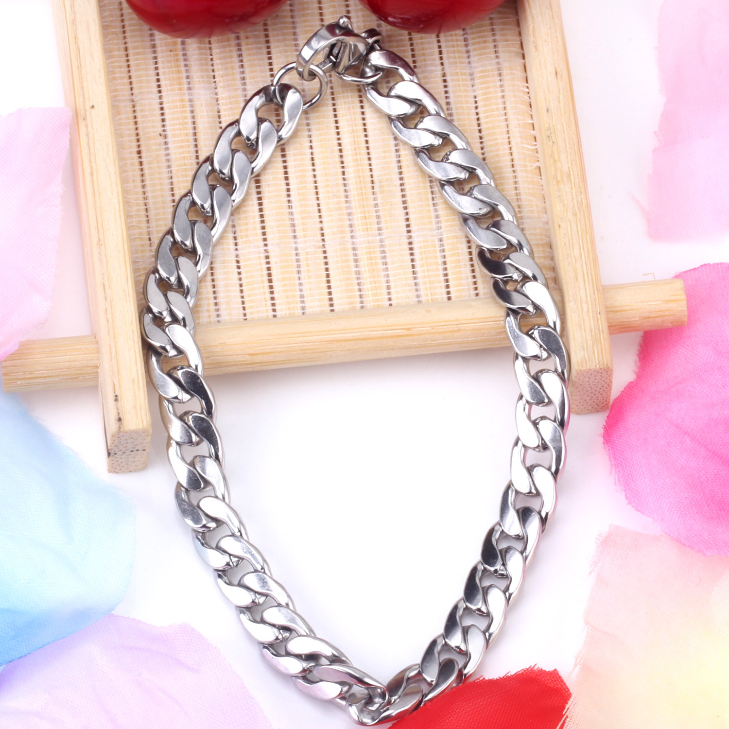 Street Occasion Hip-hop Geometric Stainless Steel Plating Bracelets