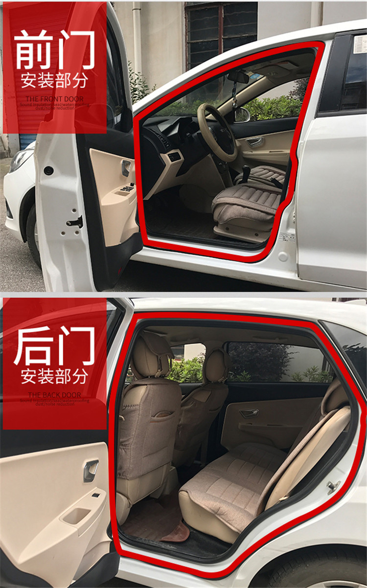 Rubber D-Shaped Door Seal Strip Self-Adhesive Epdm Rubber Strip Suitable for Automotive, Truck, Rv, Boat, and Home Applications