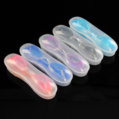 大框熱賣 連體泳鏡 壹體遊泳眼鏡  防水潛水 兒童成人 盒裝