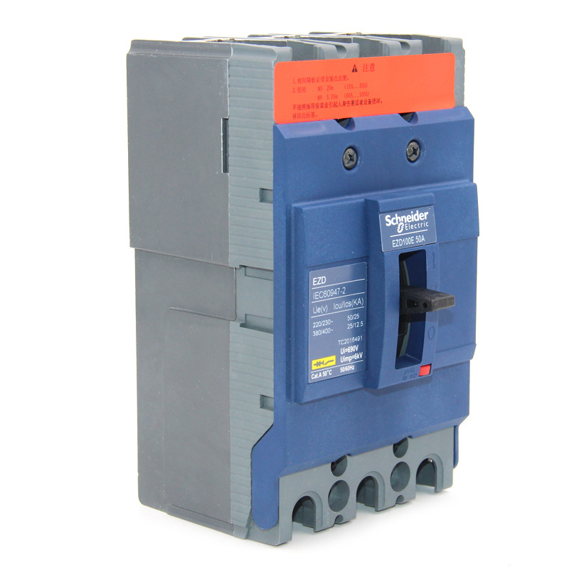 原厂正品塑壳断路器EZD100M3060N 3P 60A 35KA