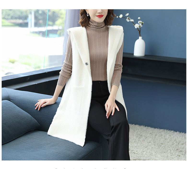 Gilet femme HIRONDELLE CHRYSALIDE en Tricot - Ref 3317319 Image 11