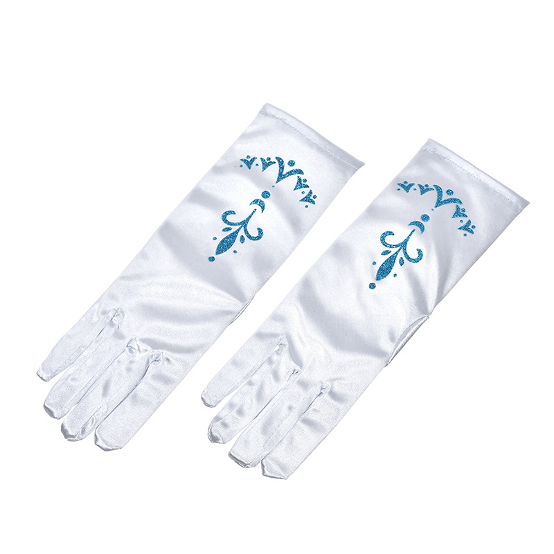 婚庆产品厂家直供新款多色手套冰雪奇缘儿童舞台演出五指手套服装配饰批发详情图11