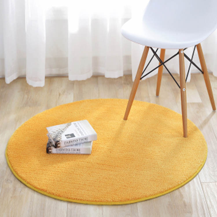 공급 크로스 보더 골든 옐로우 라운드 카펫 컴퓨터 회전 의자 교수형 바구니 레드 매트 잔디 녹색 유치원 매트
