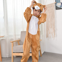 爆款動物表演服裝六一兒童節活動演出服小棕熊人偶行走服夏季透氣