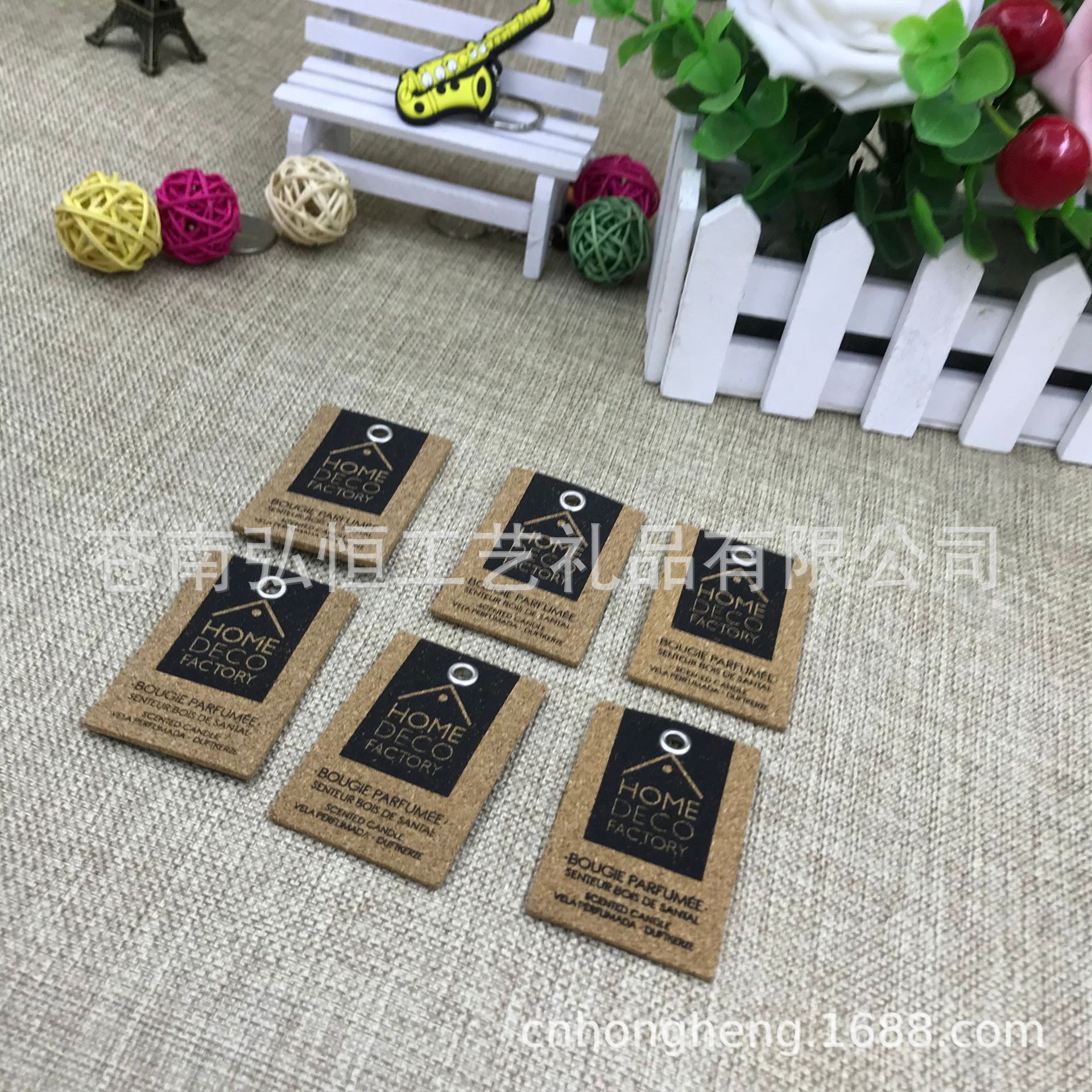 定制软木时装吊牌衣服吊牌吊牌没计印刷加工来样定做