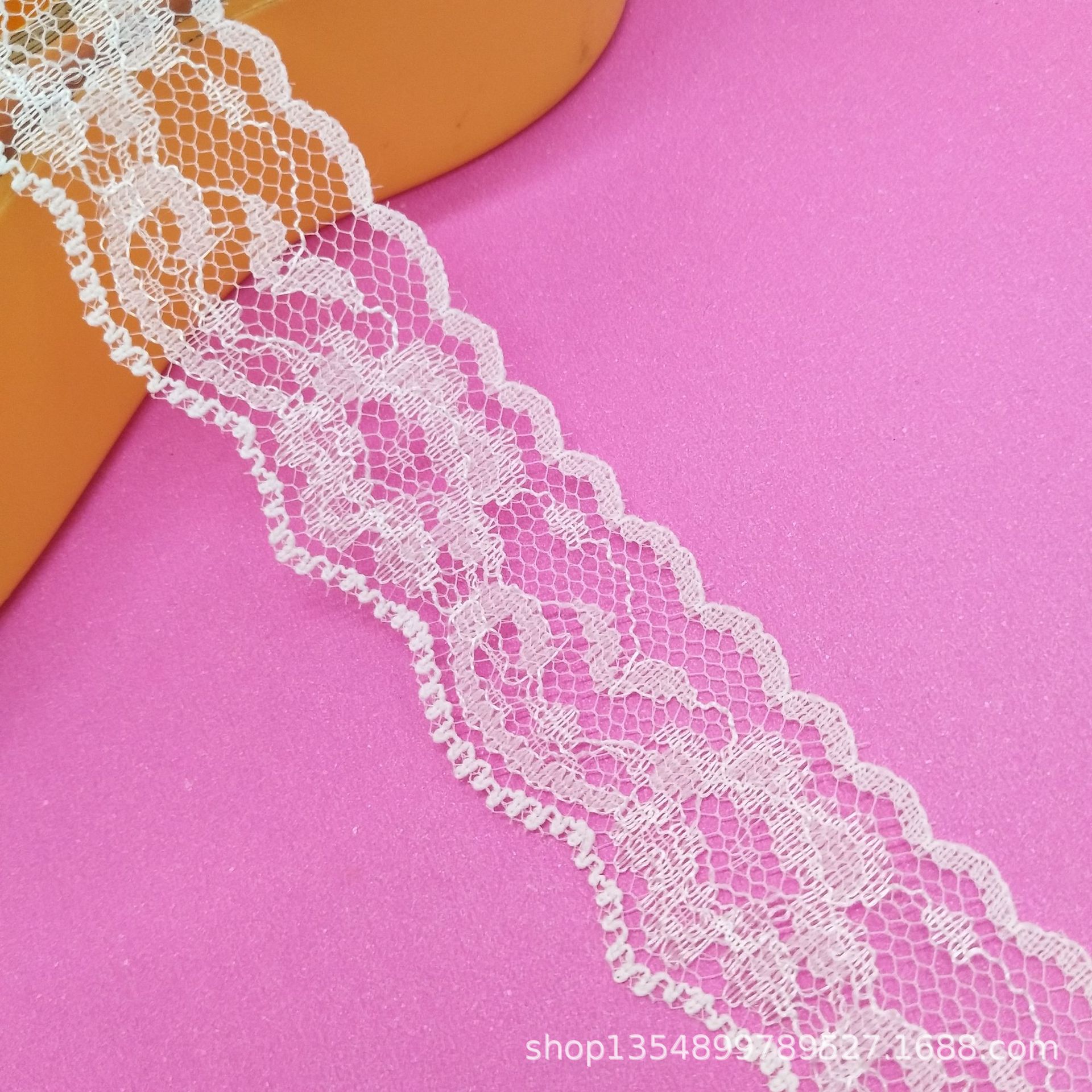 蕾丝花边工厂现货批发3cm无弹力蕾丝花边各种服装辅料量大从优