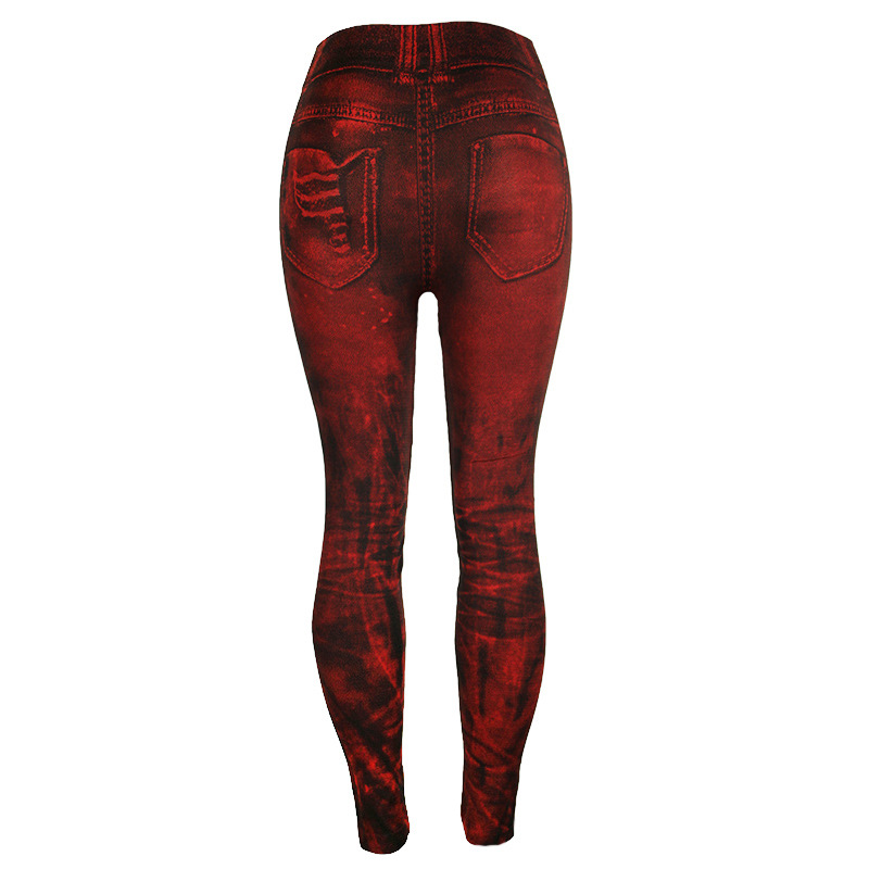 hot multi-color hip-lifting nine-point pants NSQY63656