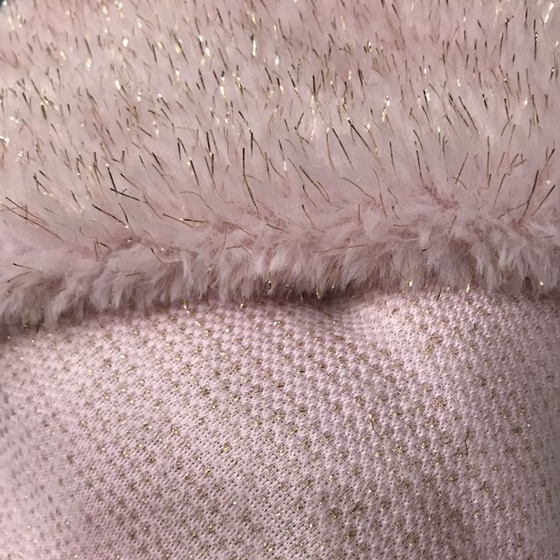 新款现货  银丝小兔毛  1CM亮丝兔毛