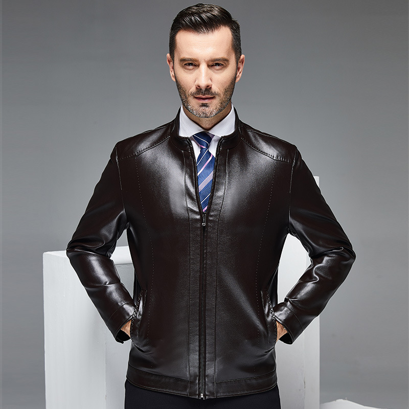 Veste en cuir homme - Ref 3443858 Image 3