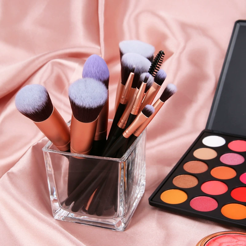 (Cross-border trading), brush, face blush, 14 pieces, full set