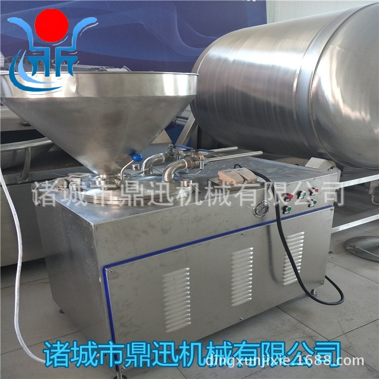 全自动液压式灌肠机  不锈钢腊肠灌肠机设备 香肠灌肠专用设备