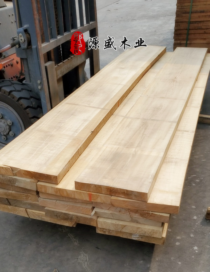 供应椴木板材无节结俄罗斯东北烘干紫椴实木宽板椴木-阿里巴巴