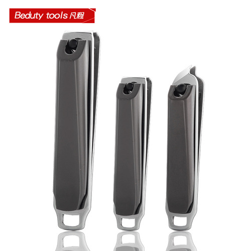 Stainless steel nail clippers from the origin supplier, Amazon nail scissors, creative large size nail clipper, single pack