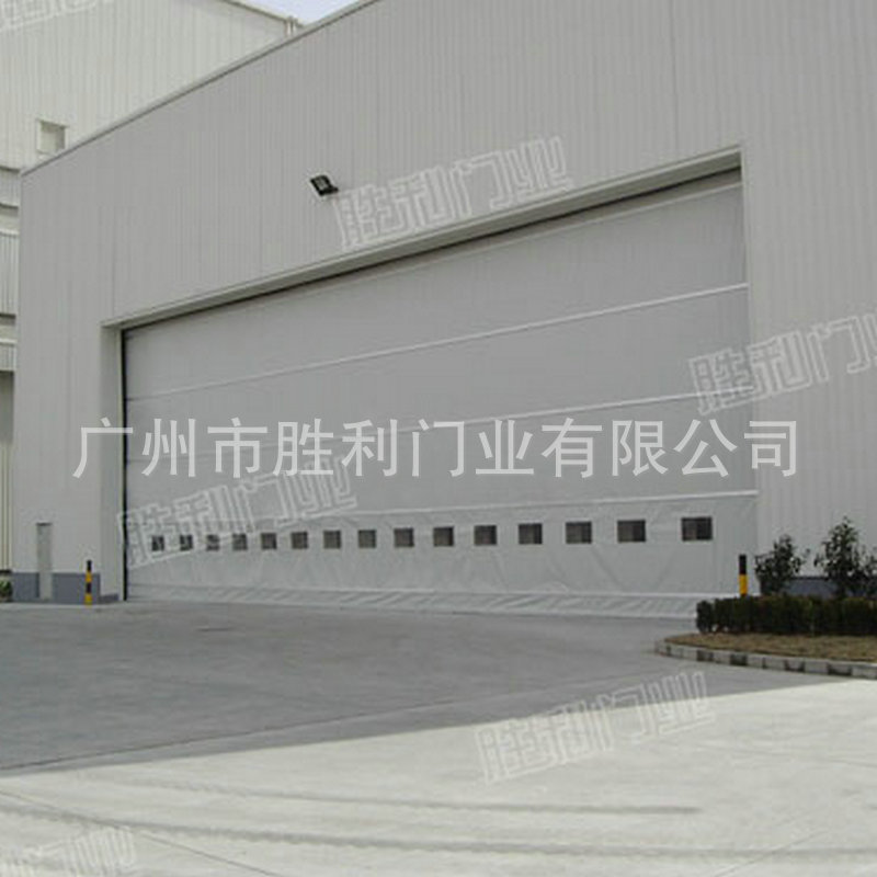 定 制机库门 柔性升降大门大型高强度机库堆积门 自动快速堆积门-阿里巴巴