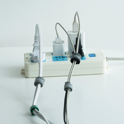 FaSoLa Storage Charging line fixed Cable Manager Cable ties Tie line Computer Cable Velcro Magic Cable management with