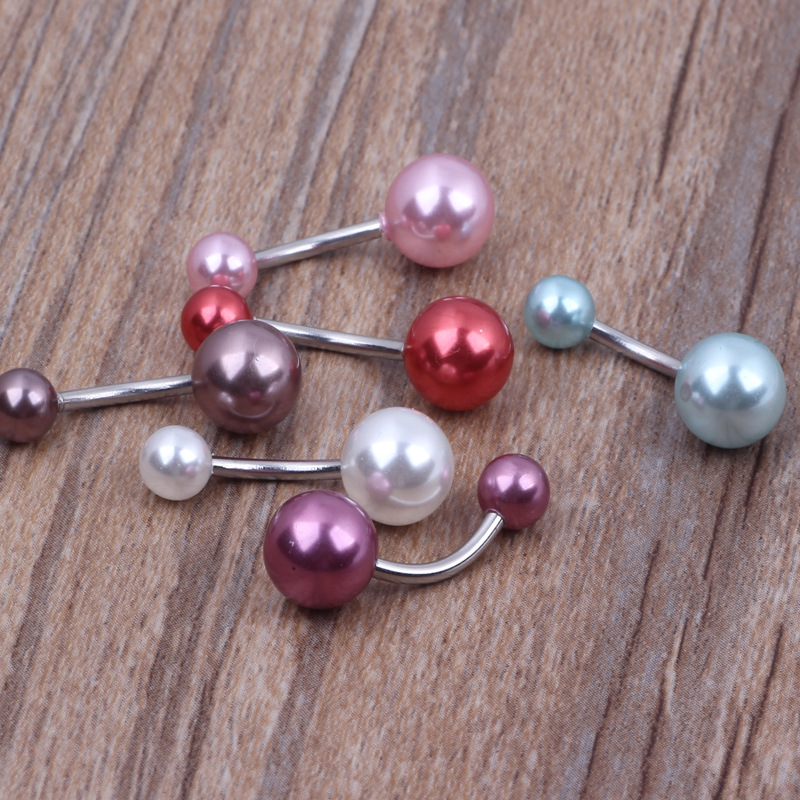 Pointed titanium steel lip stud product view
