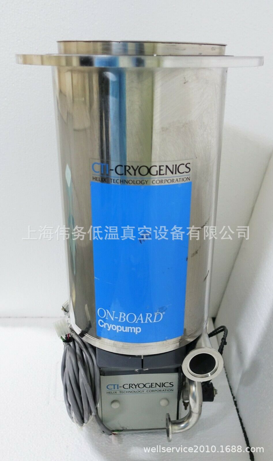CTI BROOKS CTI-CRYOGENICS ON-BOARD 8R CRYOPUMP 8112860G001