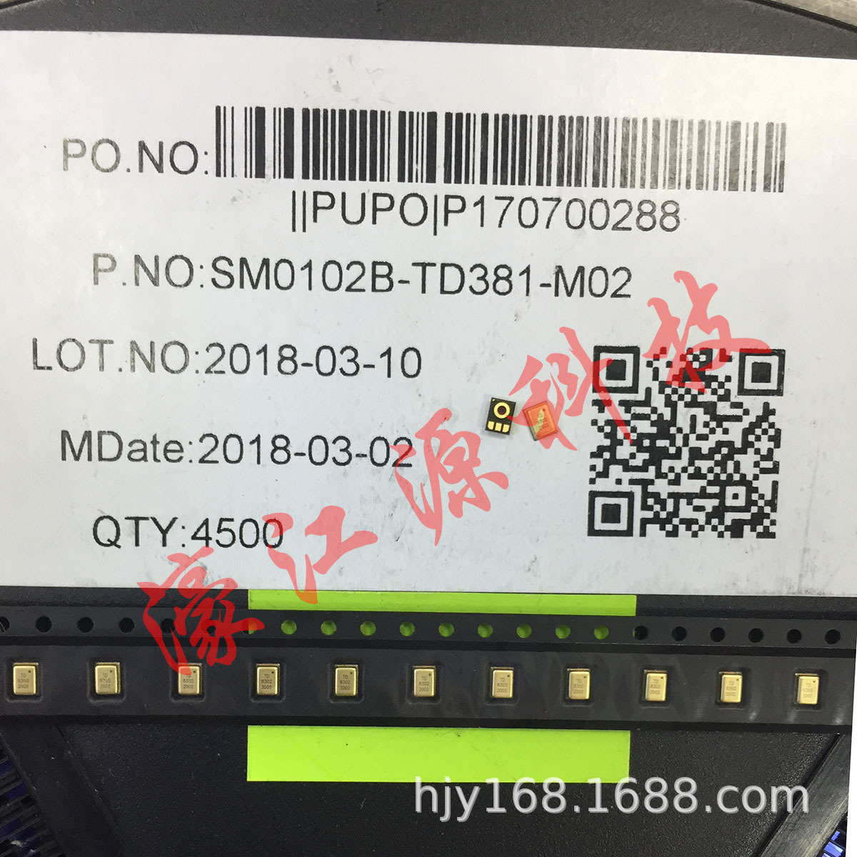 SM0102B-TD381-M02 AAC原装送话器 6代麦克风咪头