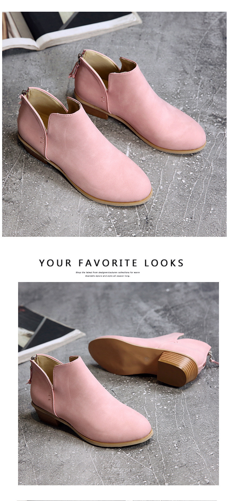 Bottes femme en PU artificiel - Ref 3355449 Image 16