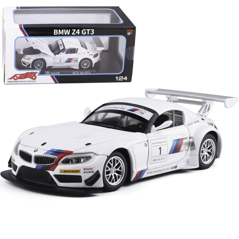 [Коробка] Кайпа 1:24 Металлическая машина подходит для BMW Z4 GT3 спортивный автомобиль звукrum 68260