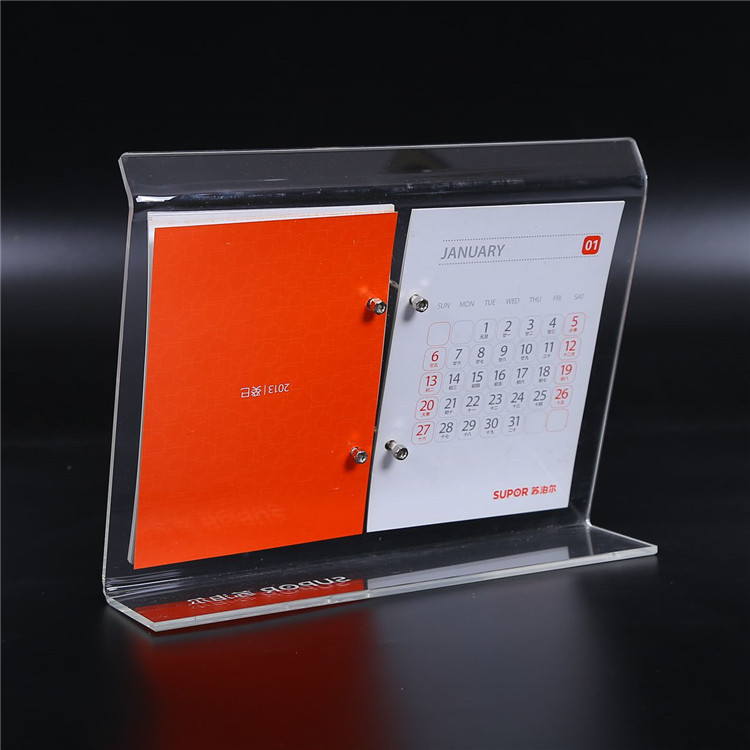 厂家直销 亚克力台历架 可根据客户要求定制 台历 亚克力 展示架