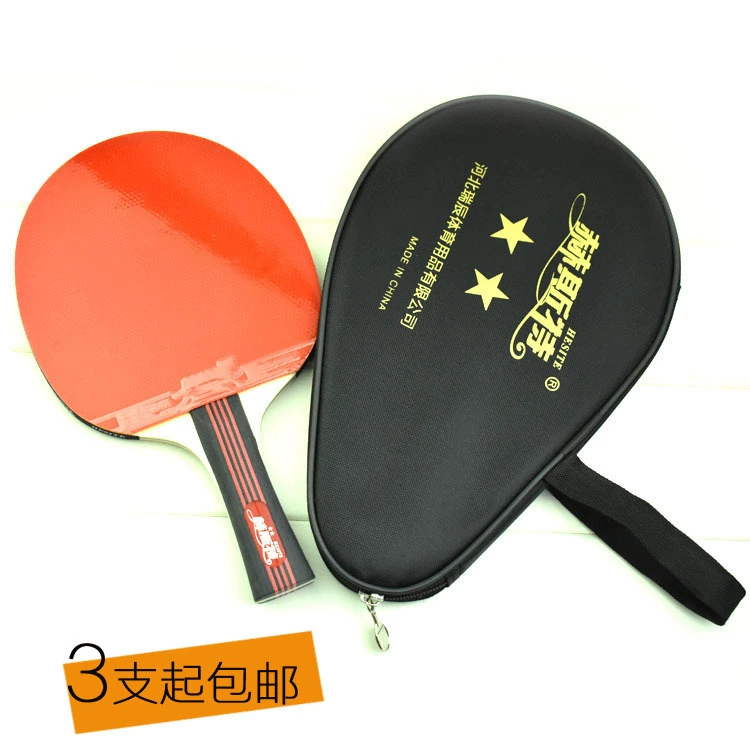 Ракетка для настольного тенниса Hurst Мяч для настольного тенниса для начинающих готовый выстрел прямой выстрел горизонтальный выстрел Студенческая Одиночная ракетка для настольного тенниса