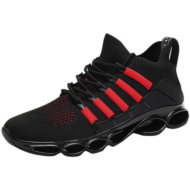 Mesh breathable lightweight running shoes