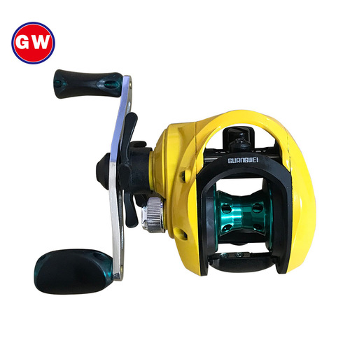 Guangwei small yellow wheel GW.CA fishing reel Luya wheel sea fishing wheel right hand left hand wheel magnetic brake fishing